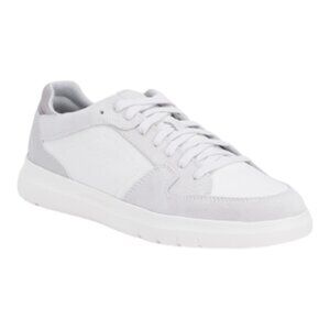 GEOX Men's Suede U Merediano Sport Casual Shoes White Gray Size Various